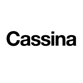 Eettafel van Cassina model: LC6. Blauw glas met wit onderstel. Afmeting: B100 x L220 x H75 cm. zonder levertijd bij Hartman Binnenhuisadviseurs.