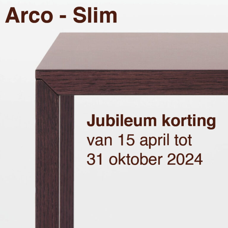 Jubeleum actie: van 15 april tot 31 oktober 2024 zijn de modellen van Slim in prijs verlaagd. Vraag onze adviseurs in de showroom naar de actievoorwaarden.